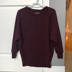 Aerie oversized crew neck